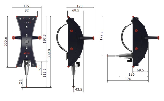 Портативный щуп Leica T-Probe