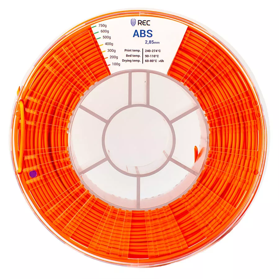REC ABS пластик 2,85 Оранжевый 0.75 кг