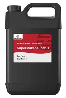 Фотополимер Zongheng3D SUPER MAKER SLA Transparent Resin CLEAR01