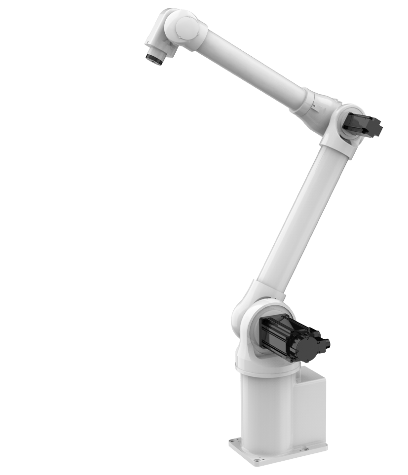 Шестиосевой промышленный робот c функцией двойного вращения HSR-BR610