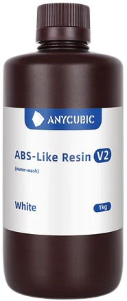 Фотополимер Anycubic ABS-Like Resin V2, белый (1 кг)