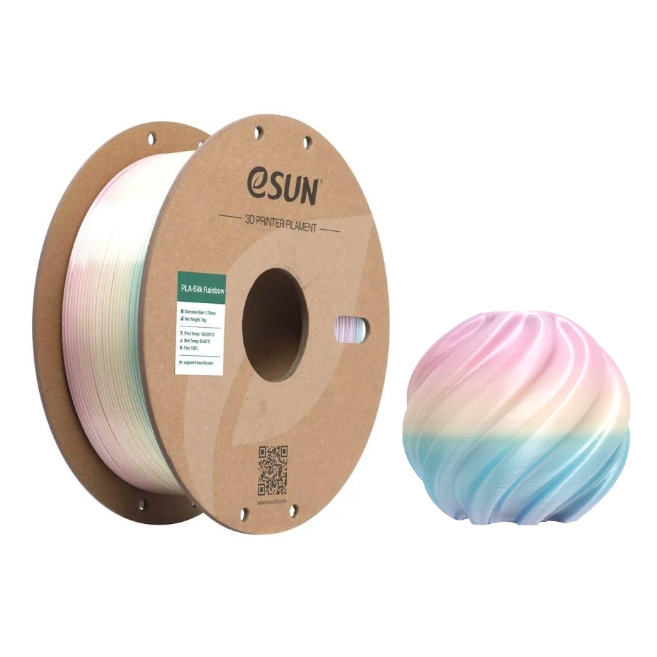 PLA-Silk Rainbow пластик eSUN