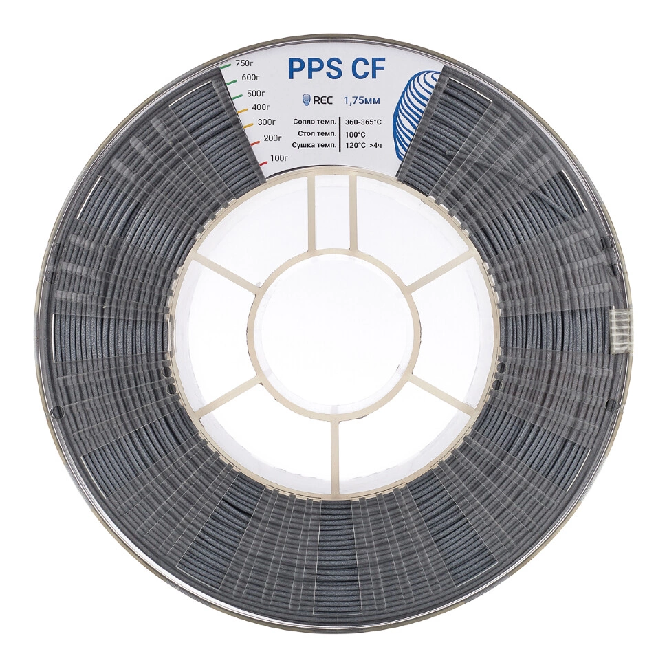 PPS CF пластик REC