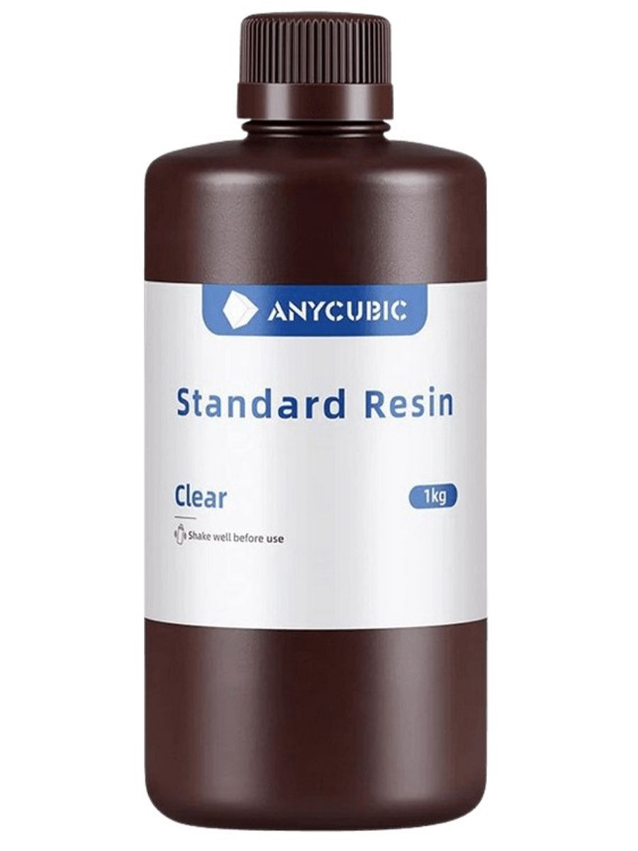 Фотополимер Anycubic Standard Resin прозрачный, 1 кг 