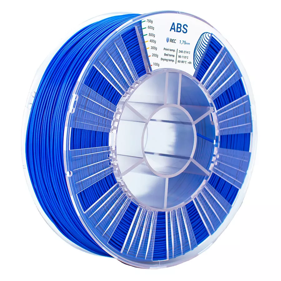 REC ABS пластик 1,75 Синий 0.75 кг
