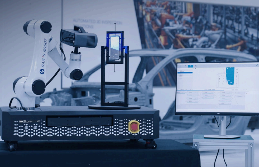 Роботизированная автоматизированная система 3D-контроля ScanLine RobotScan Q12