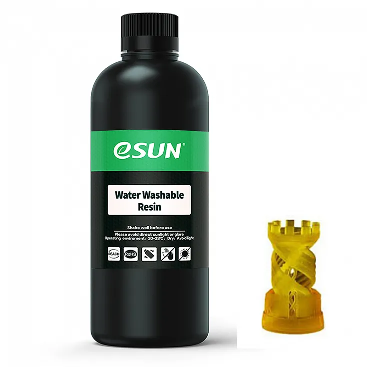 Фотополимер ESUN Water Washable желтый (0,5 л)