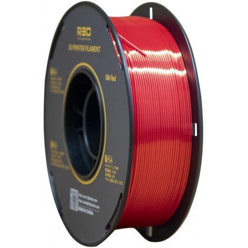 PLA Silk пластик Solidfilament 1,75 мм красный 1 кг