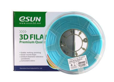 Катушка пластика ESUN PLA 1.75 мм 1кг., голубая