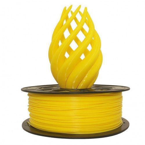 PLA пластик 1,75 мм SolidFilament желтый 1 кг