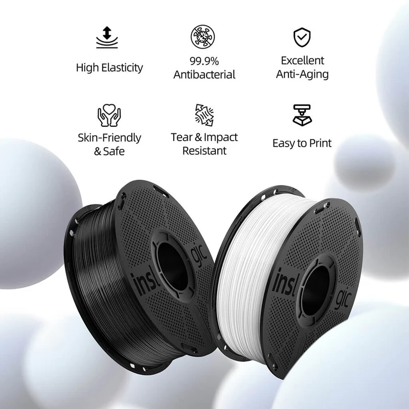 Пластик для 3D принтера Inslogic TPU 90A