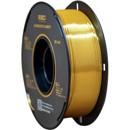 PLA Silk пластик Solidfilament 1,75 мм золотой 1 кг