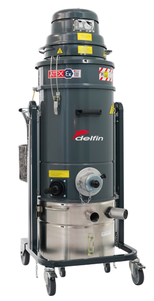 Промышленный пылесос взрывозащищенный Delfin MTL451INERT Z21-007