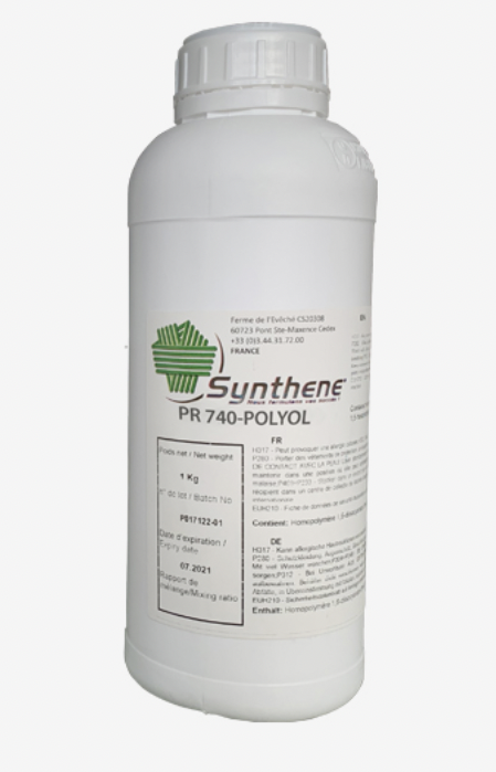 Synthene PR 740 — полиуретановая смола для вакуумной заливки деталей, имитирующих ПП и ПЭВД