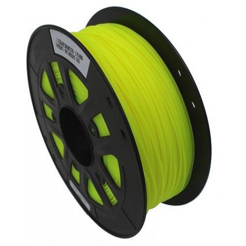 ABS пластик 1,75 мм SolidFilament флуоресцентный желтый 1 кг