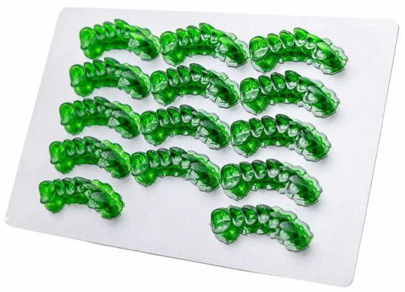 Фотополимер Shining 3D CAST (DC12), цвет – прозрачно-зелёный, 1 кг