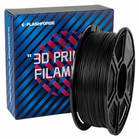 PLA Galaxy пластик FlashForge для 3D принтера 1.75 Черный 1 кг