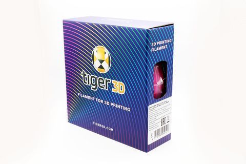 Катушка PETG-пластика Tiger3D, 1.75 мм, 1 кг, белая