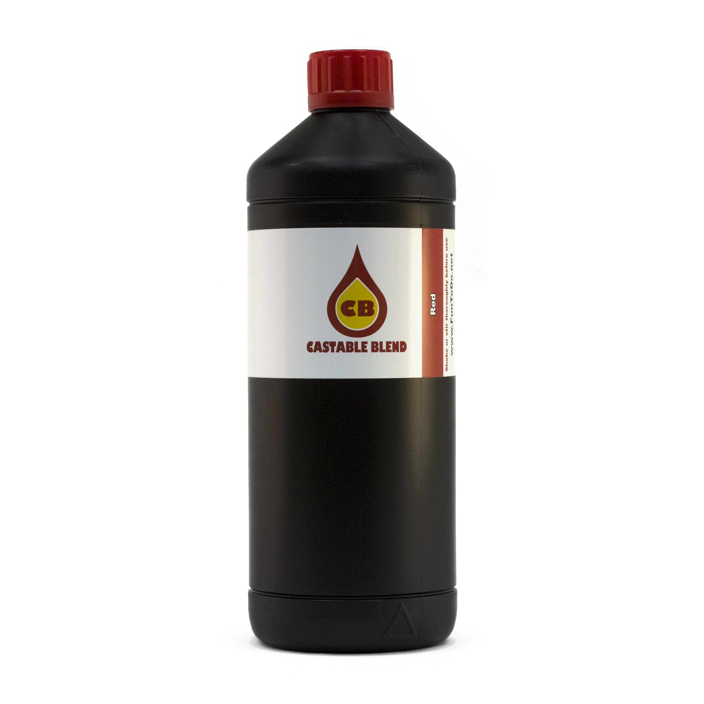 Фотополимер Castable Blend литьевой, красный (1 л)