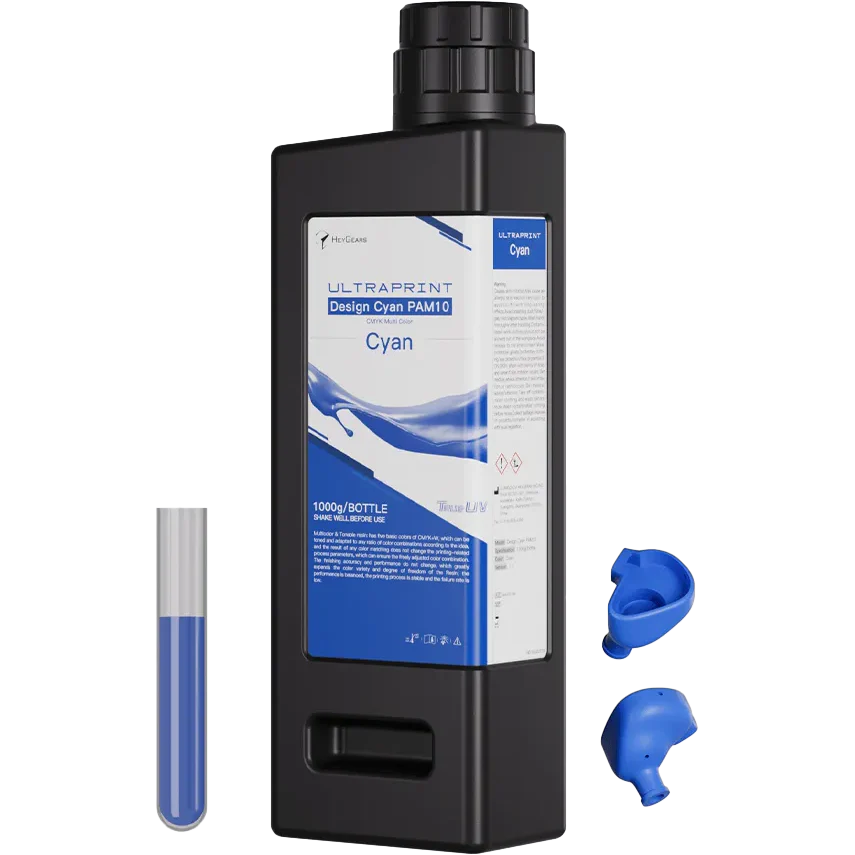 Фотополимер HeyGears UltraPrint-Design Cyan PAM10