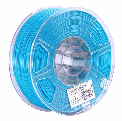 Катушка пластика ABS ESUN 1.75 мм 1кг., голубая
