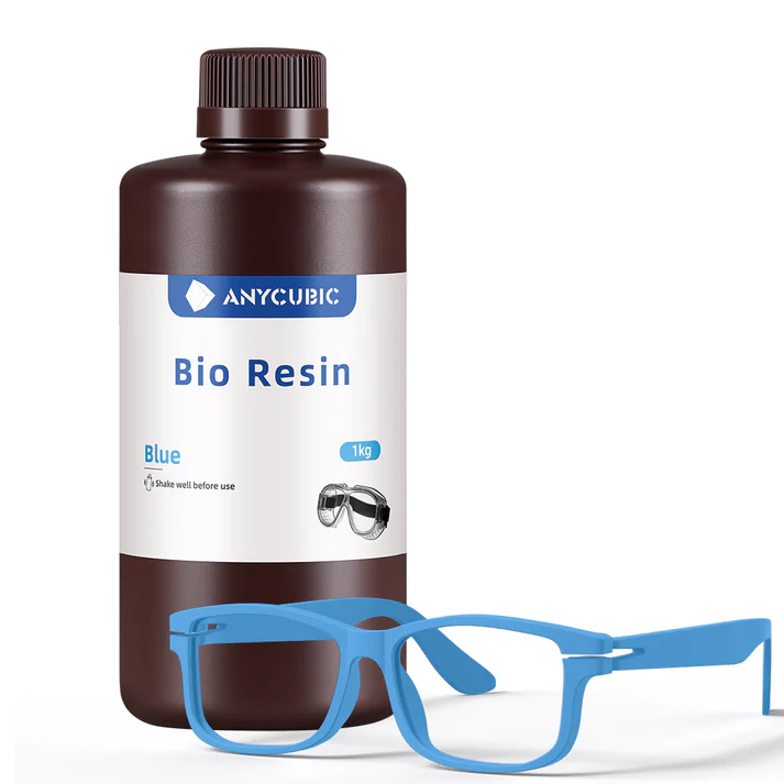 Фотополимерная смола Anycubic Bio Resin HD Синяя 1 кг