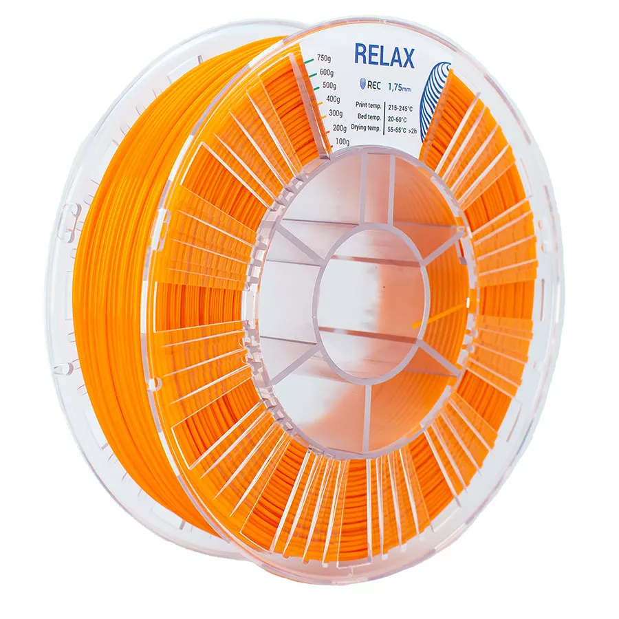 REC RELAX пластик REC 1.75мм оранжевый