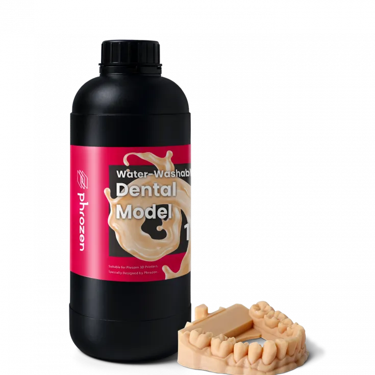 Фотополимер Phrozen Water Washable Dental Model, бежевый (1 кг)