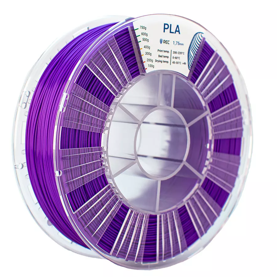 REC PLA пластик 1,75 Фиолетовый 0.75 кг