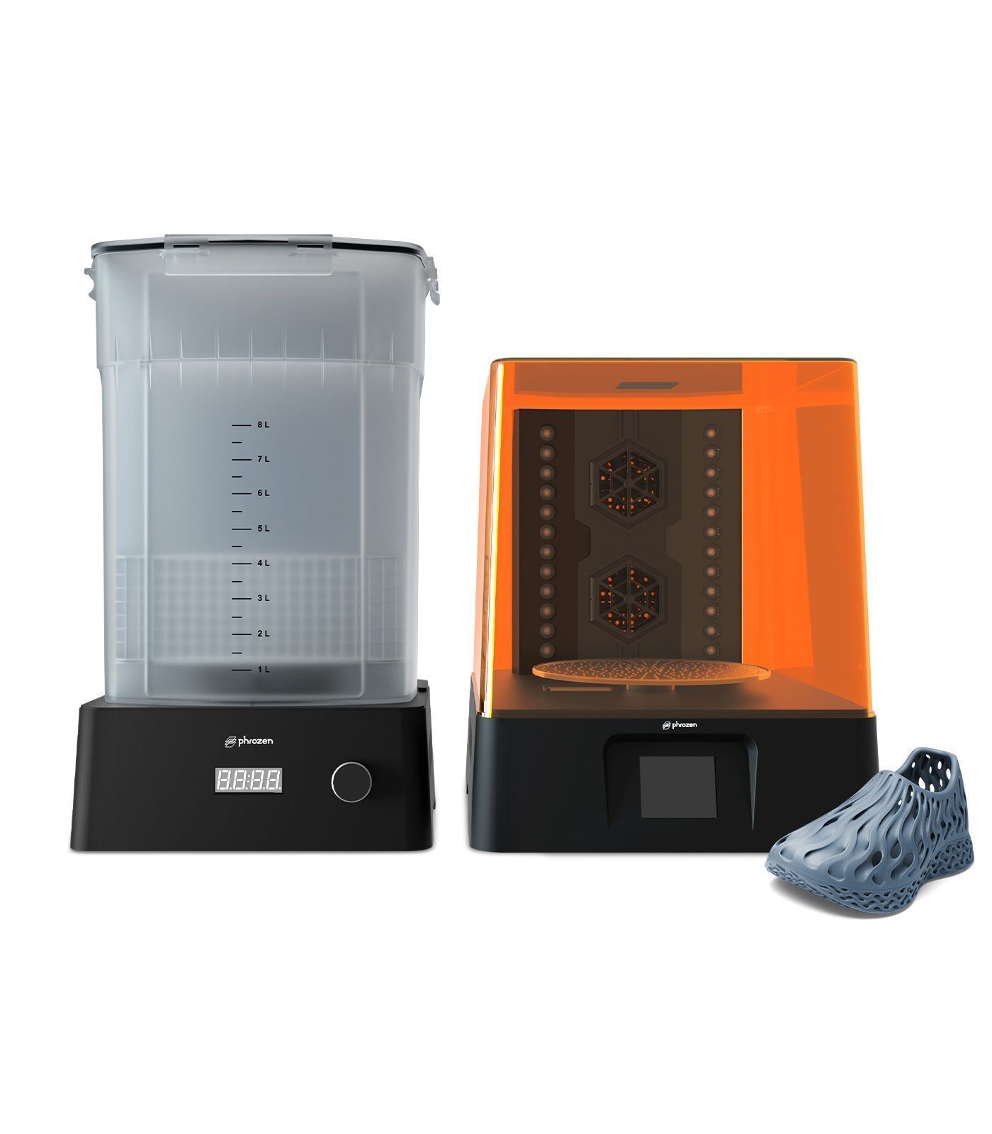 Комплект Phrozen Wash & Cure Kit для очистки и дополнительного отверждения моделей