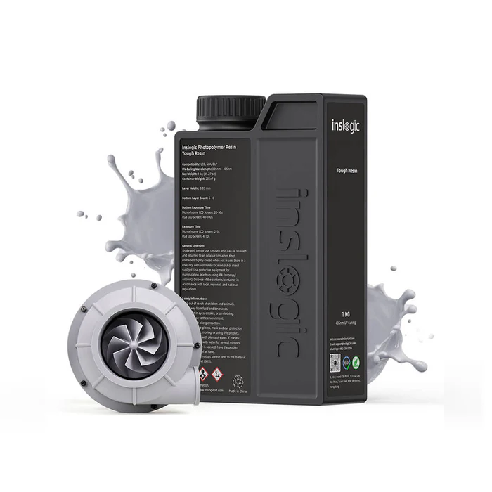 Фотополимер Inslogic Tough Resin серый 1 кг