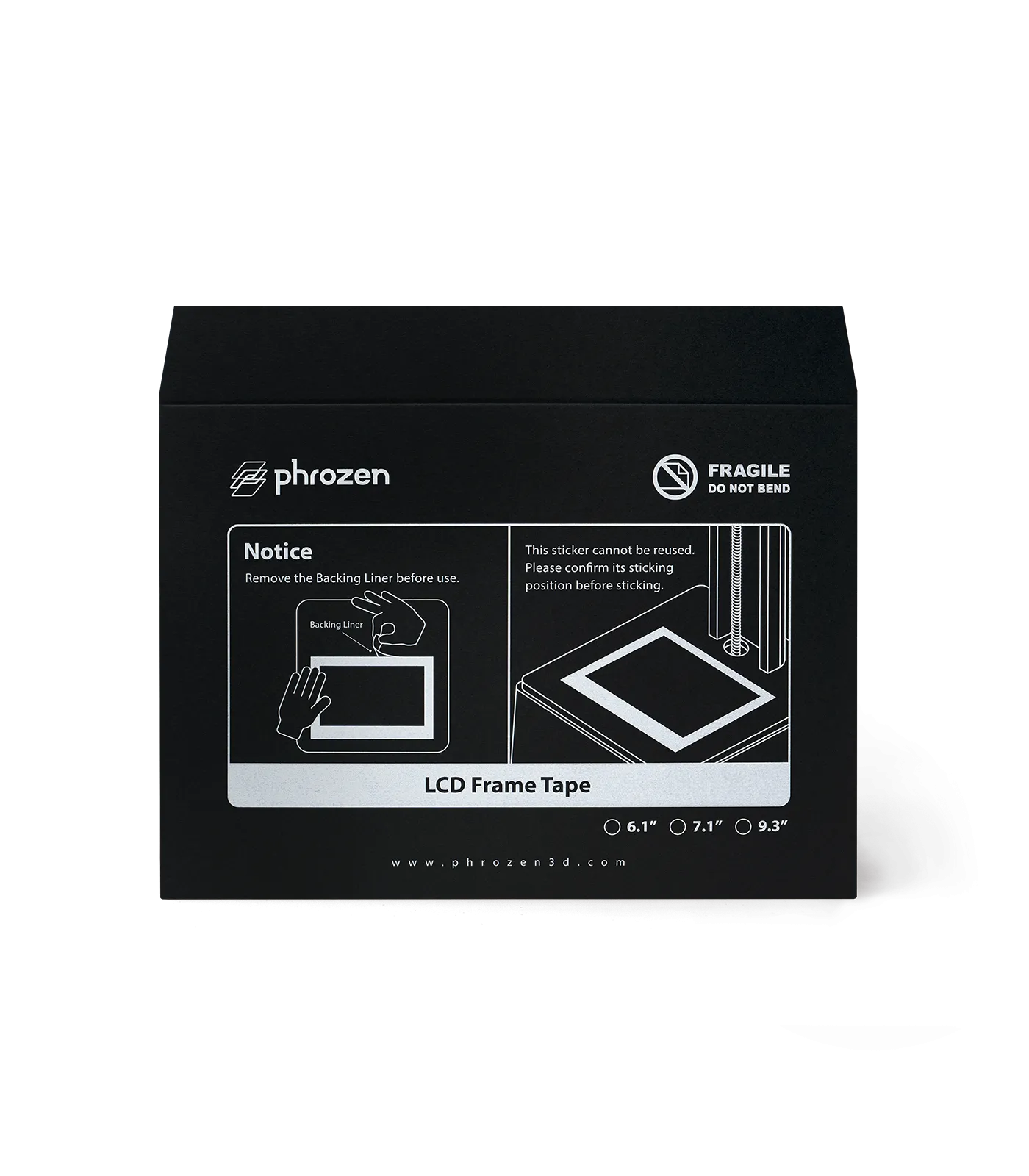 Лента фиксации LCD-панели 7.1" для 3D принтера Phrozen Sonic Mini 8K