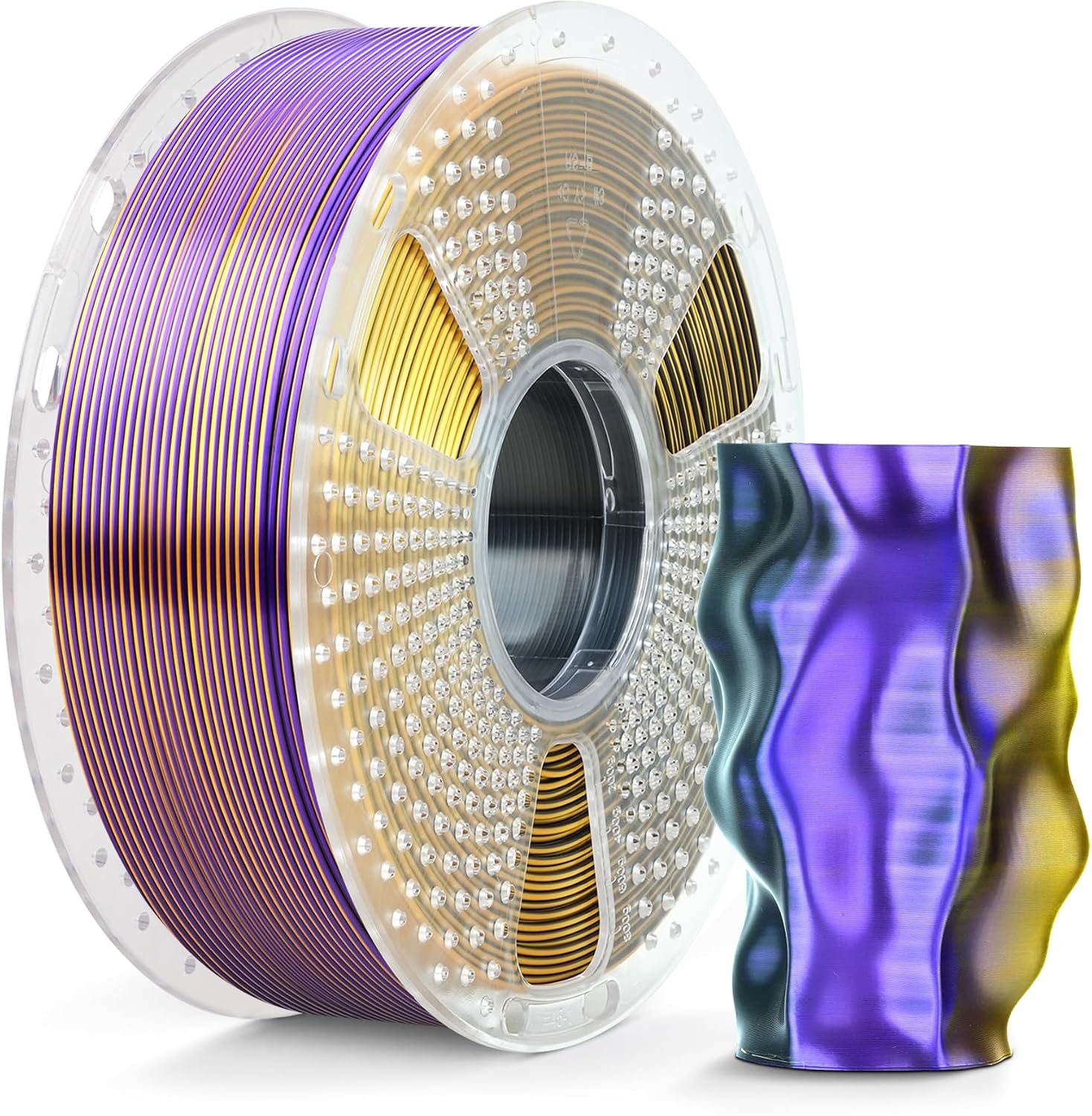 Silk PLA+ Tri-Color пластик SUNLU