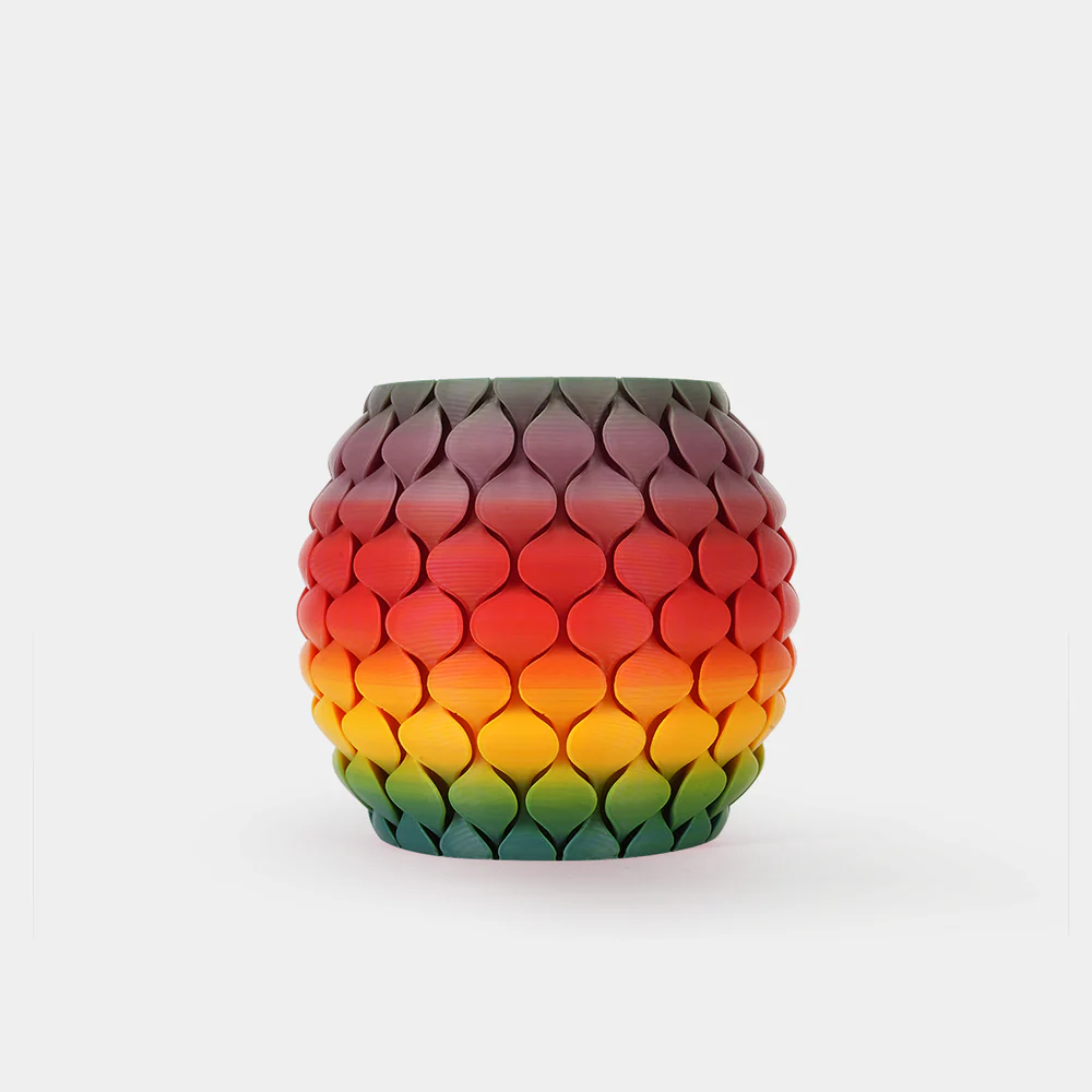 Пластик SUNLU для 3D принтера Silk PLA+ 1.75 Rainbow 1 кг