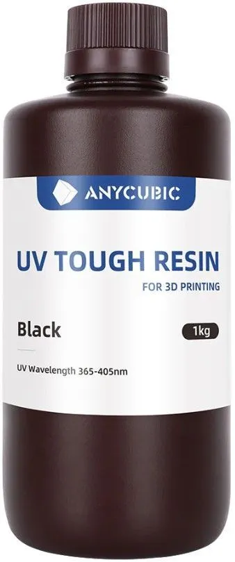 Фотополимер Anycubic UV Tough Resin, черный (1 кг)