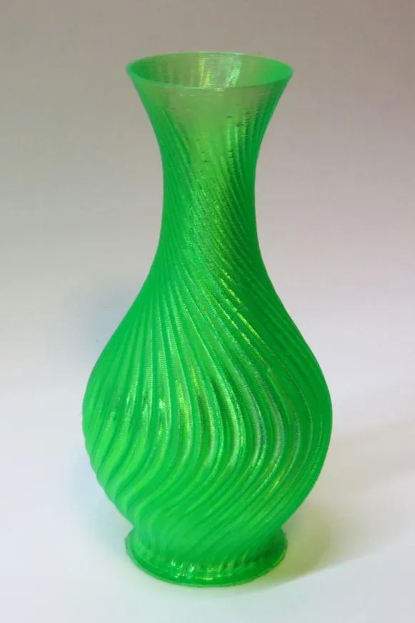 PETG пластик Solidfilament 1,75 мм прозрачный зеленый 1 кг