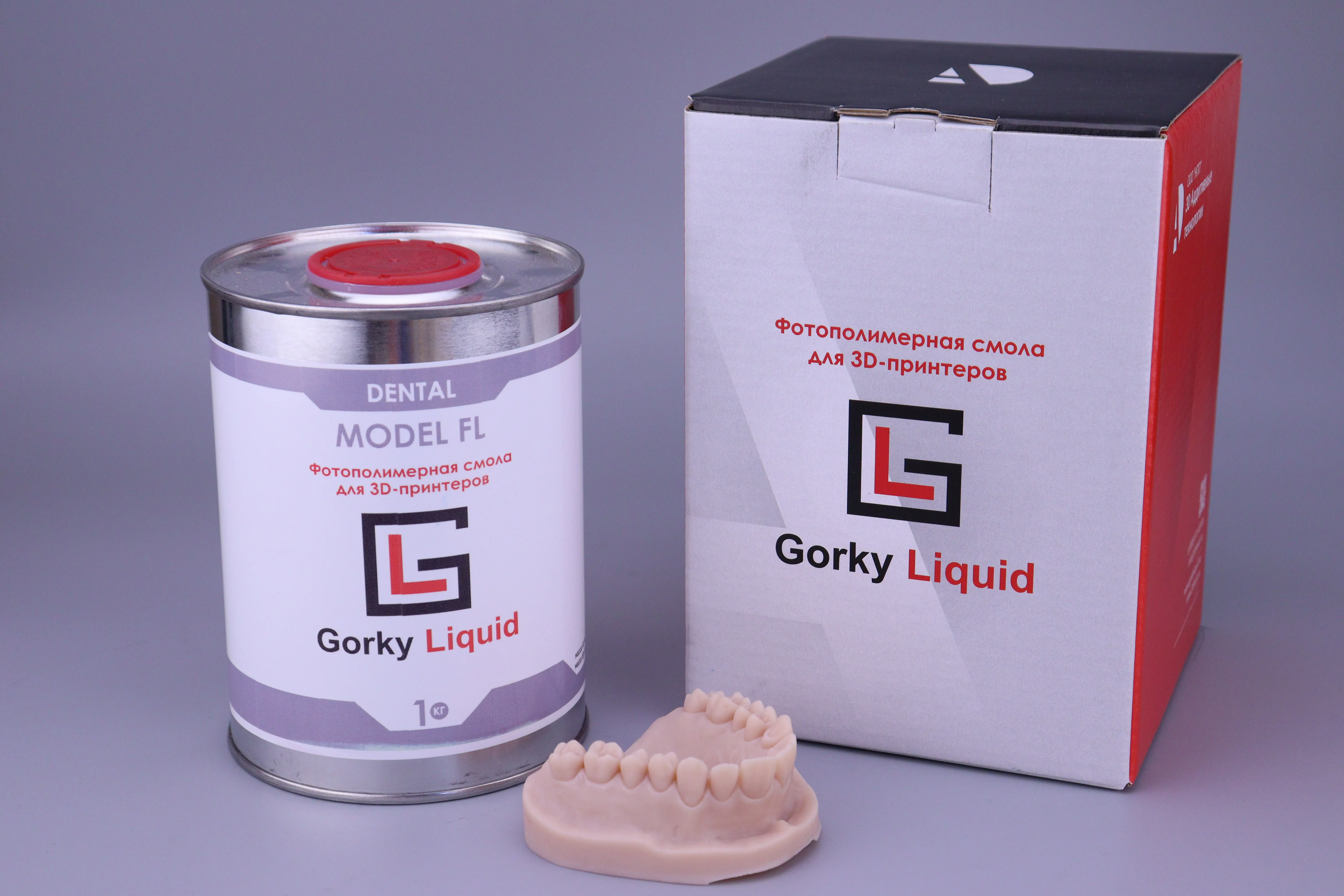 "Dental Model" FL 1 кг фотополимерная смола Gorky Liquid