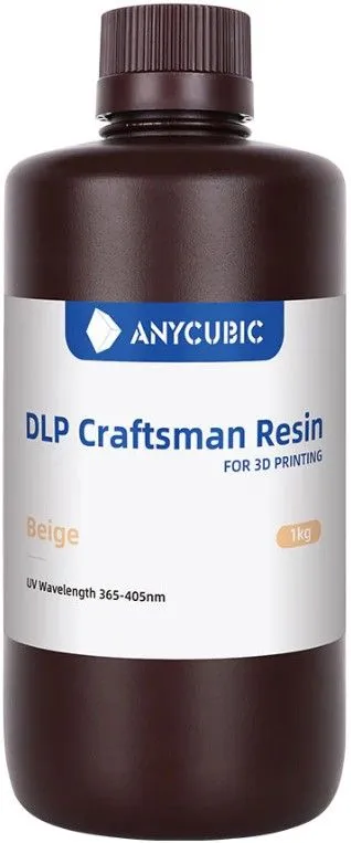 Фотополимер Anycubic DLP Craftsman Resin, бежевый (1 кг)