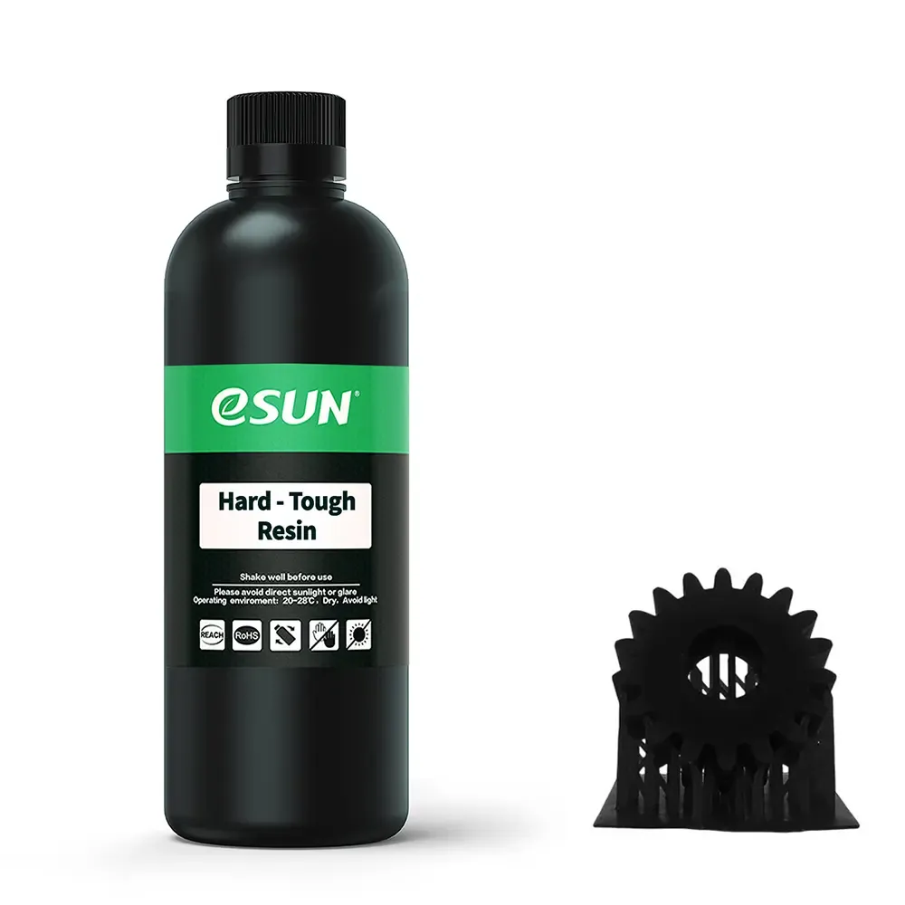 Фотополимер ESUN Hard-Tough Resin, черный, (1 л)