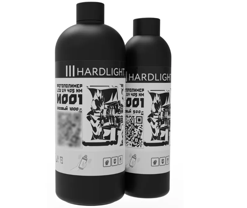 Фотополимер HardLight И001 прозрачный, 1 кг