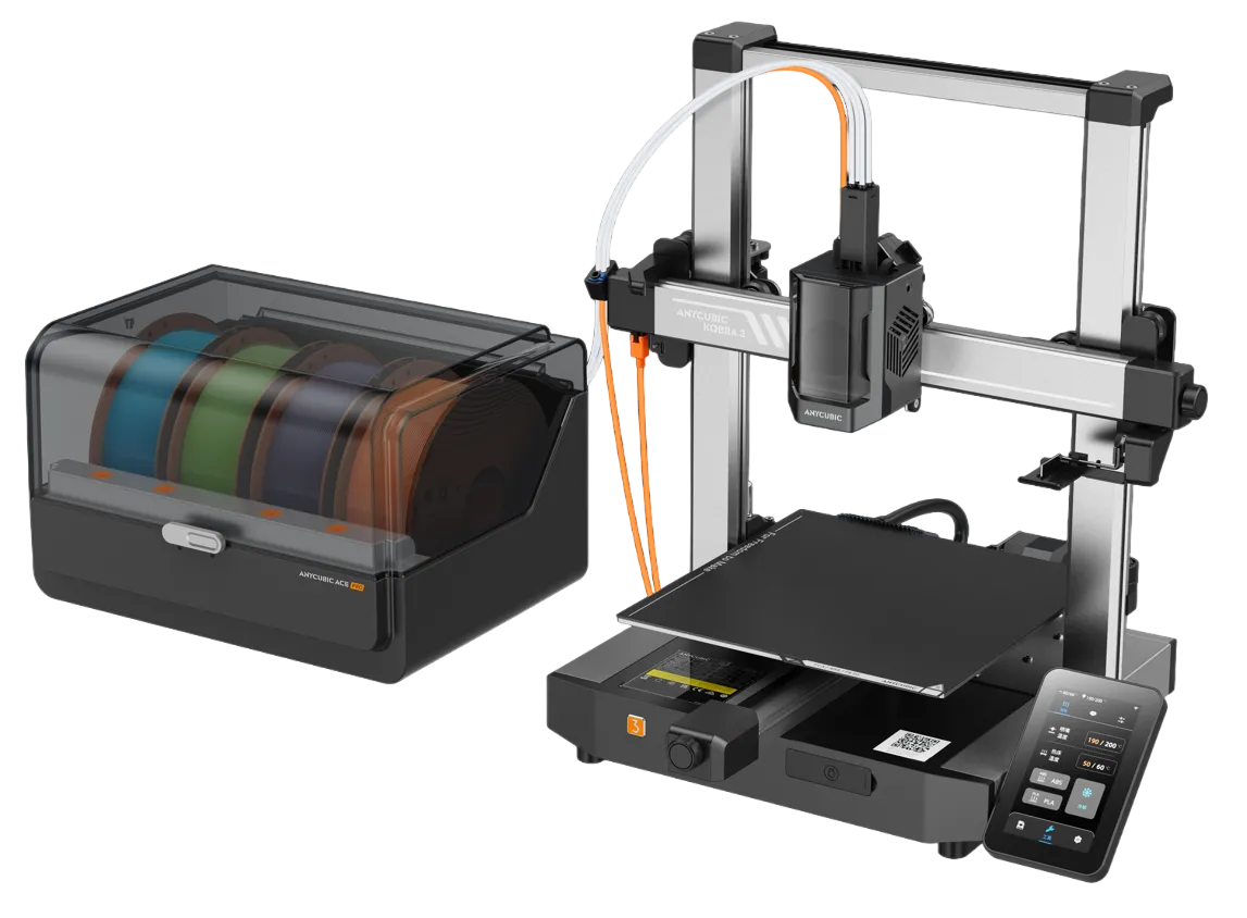 3D принтер Anycubic Kobra 3 Combo купить в Москве, Санкт-Петербурге ...