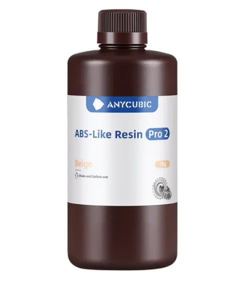 Фотополимерная смола Anycubic ABS-Like Resin Pro 2, бежевая (1 кг)
