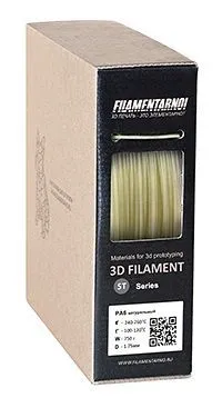 Pa6 Standart пластик Filamentarno 1,75 мм 0,75кг Натуральный