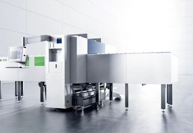 Вырубной лазерный станок Trumpf TruMatic 1000 fiber