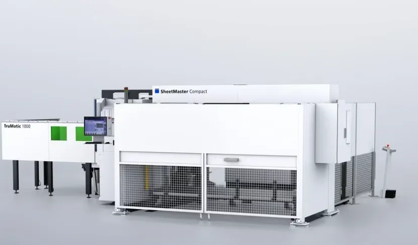 Вырубной лазерный станок Trumpf TruMatic 1000 fiber