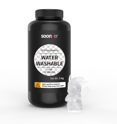 Фотополимер Soonser Water Washable прозрачный